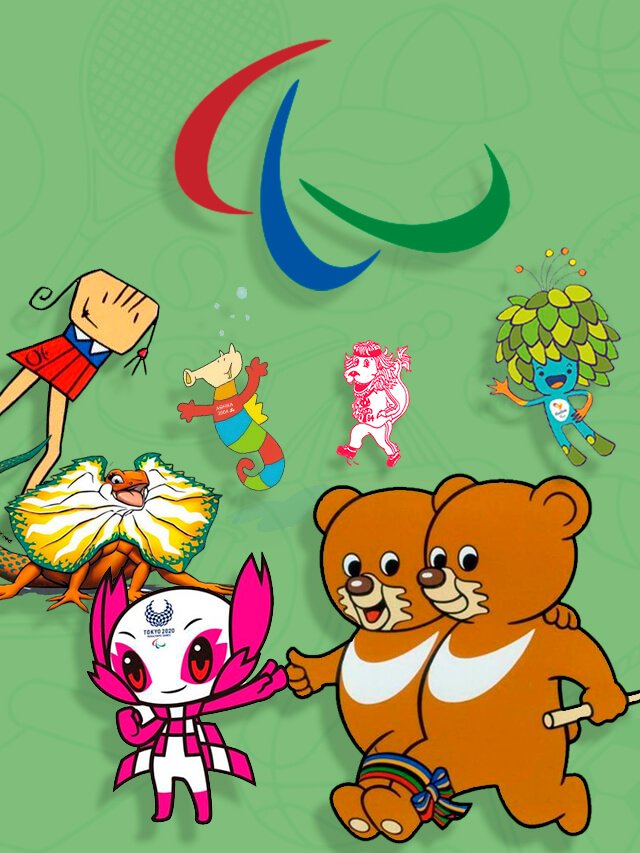 Todas as mascotes das Paraolimpíadas