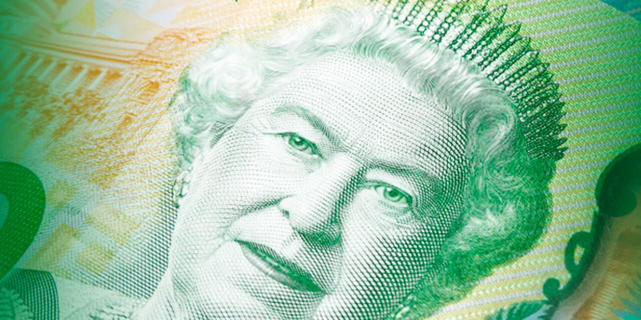 A Rainha Elizabeth em moedas e cédulas